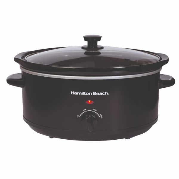 Hamilton Beach 6.5L Slow Cooker Black