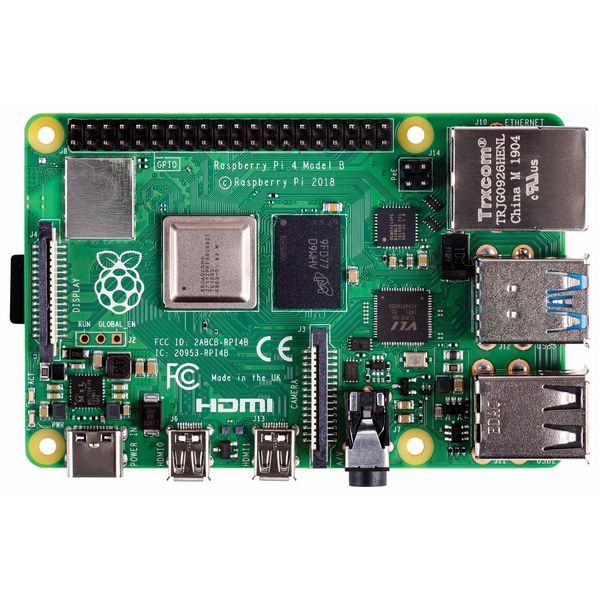 Raspberry Pi 4 Model B 4GB Board (2x 2GB Dual RAM) - RPI4-MODBP-4GB-CS
