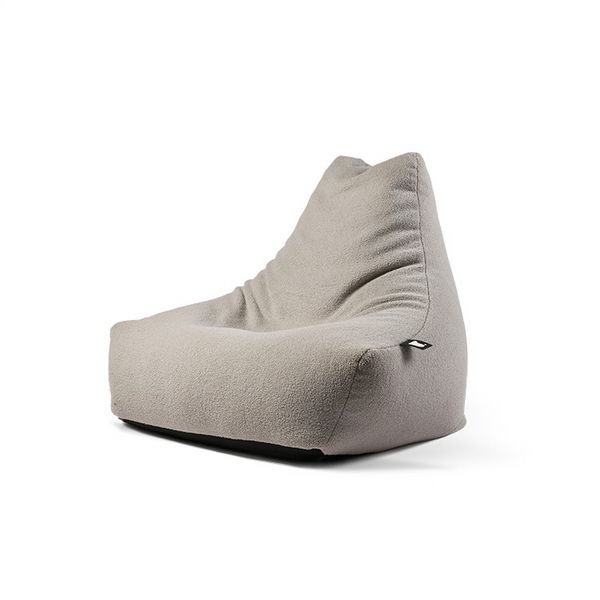 Extreme Lounging Mighty B Bag Teddy In Soft Grey