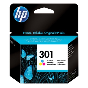 HP 301 Cyan/Magenta/Yellow Ink Cartridge CH562EE